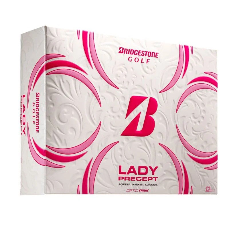 Bridgestone Lady Precept Golf Balls Pink (1 Dozen)