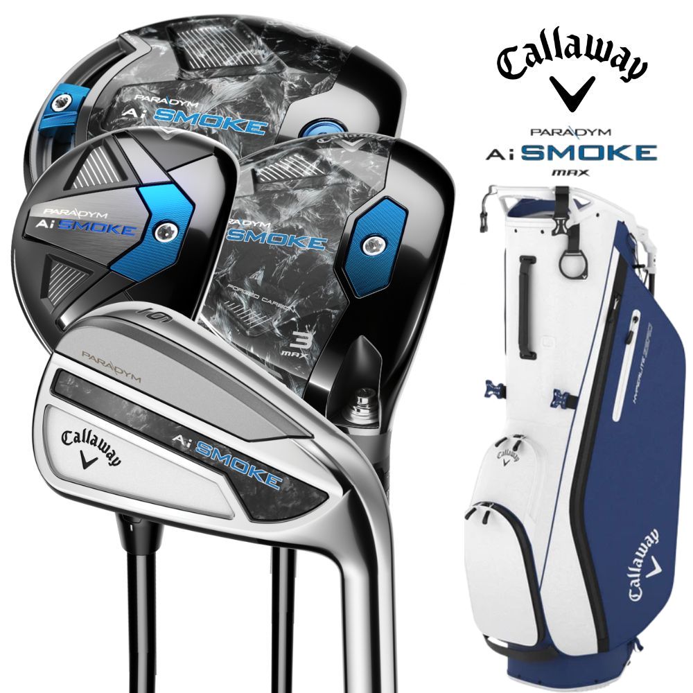 Callaway Paradym Ai Smoke Max Men's Complete Golf Set