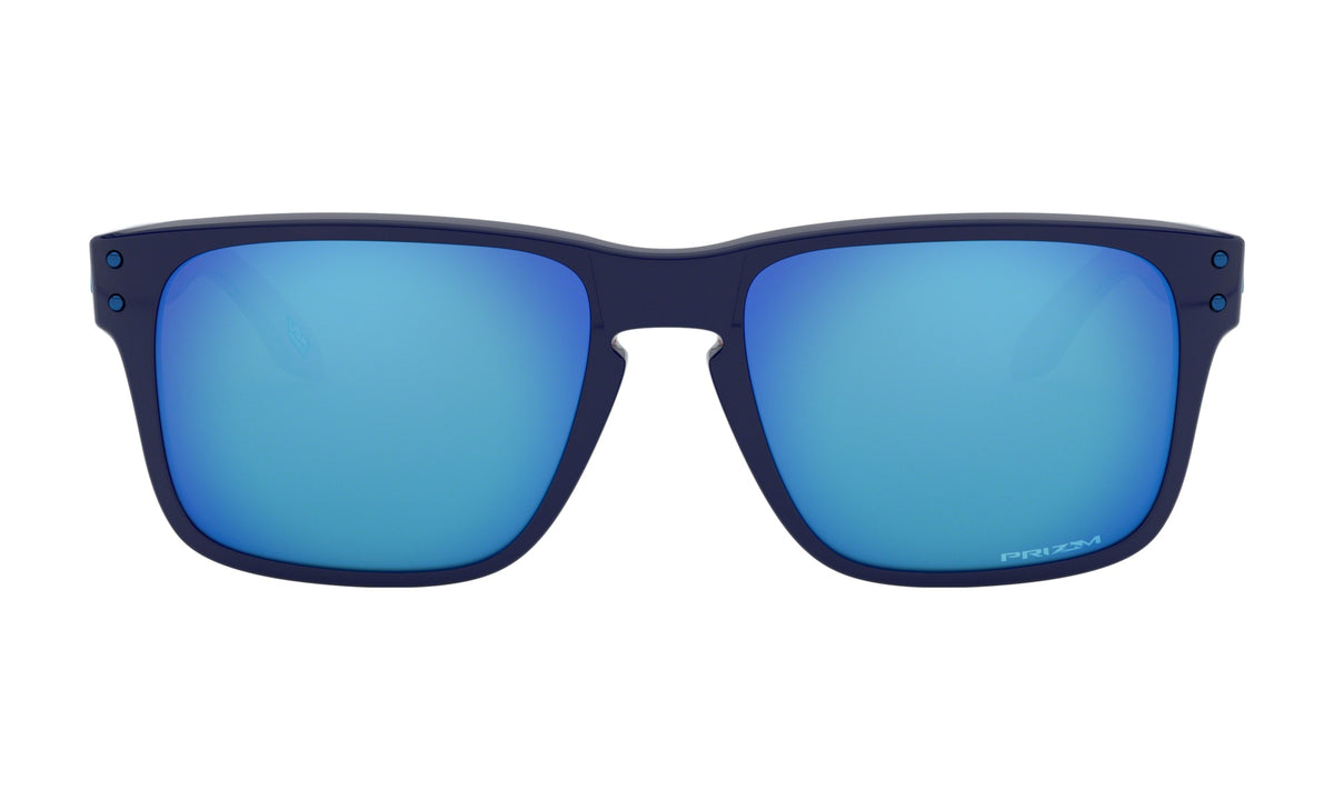 Oakley Holbrook XS Sunglasses (Youth Fit) Polished Navy Frame Prizm Sapphire Lens